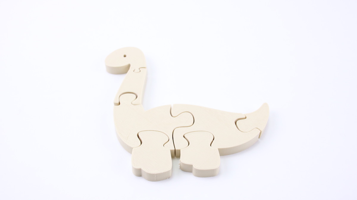 puzzle dinosaure - diplodocus
